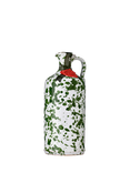 Galantino Extra Virgin Olive Oil Green Splatter Ceramic Bottle, 500ml