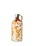 Galantino Extra Virgin Olive Oil Yellow Splatter Ceramic Bottle, 500ml