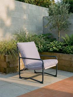 John Lewis Marcy Sling Garden Chair - view 2, Navy