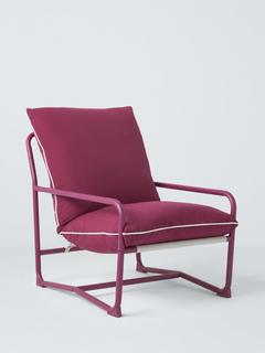 John Lewis Marcy Sling Garden Chair, Fuchsia