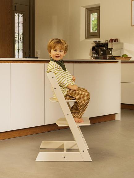 Stokke Tripp Trapp Highchair - view 2, Vanilla