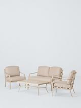 John Lewis Marlow Aluminium 4 Seater Garden Lounge Set