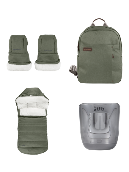 UPPAbaby Accessory Pack, 4 Piece, Evelyn, Evelyn