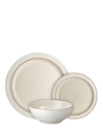 Denby Heritage Atrium Stoneware Dinnerware Set, 12 Piece, Natural