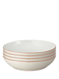 Denby Heritage Atrium Stoneware Pasta Bowl, Set of 4, Natural