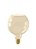 Calex Aura Tomar 4W LED G125 Dimmable E27 Globe Bulb, Gold