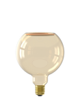 Calex Aura Tomar 4W LED G125 Dimmable E27 Globe Bulb, Gold