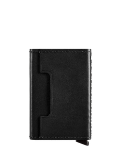Carl Friedrik Leather Card Holder - view 2, Black