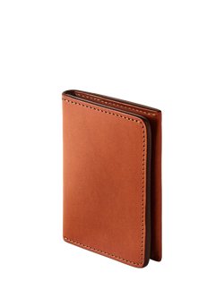 Carl Friedrik Swanfield Leather Bifold Wallet, Cognac
