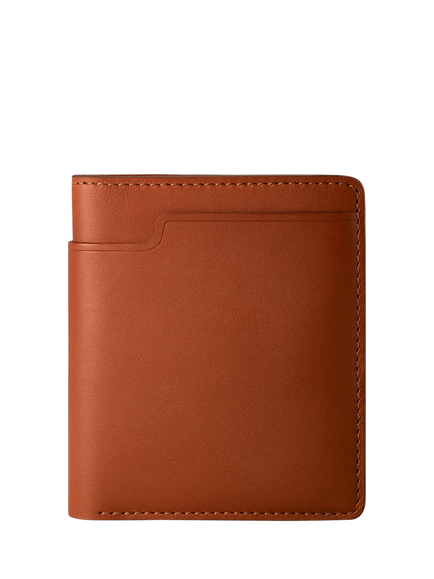 Carl Friedrik Walden Leather Bifold Wallet, Cognac