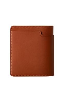 Carl Friedrik Walden Leather Bifold Wallet - view 2, Cognac