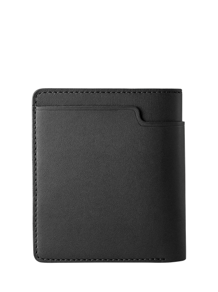 Carl Friedrik Walden Leather Bifold Wallet - view 2, Black