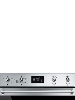 Smeg DOSF6390X Built In Electric Single Oven, Stainless Steel - view 2, Stainless Steel