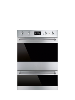 Smeg DOSP6390X Built In Electric Single Oven, Stainless Steel, Stainless Steel