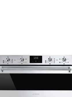 Smeg DUSF6300X Built In Electric Single Oven, Stainless Steel - view 2, Stainless Steel