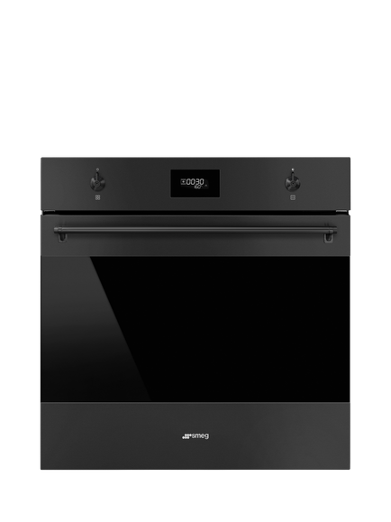 Smeg SFP6301TVN Built In Electric Single Oven, Matte Black, Matte Black