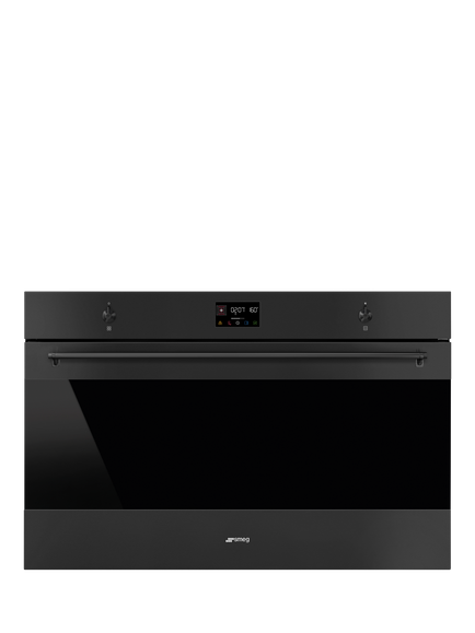 Smeg SFP9302TN Built In Electric Single Oven, Matte Black, Matte Black