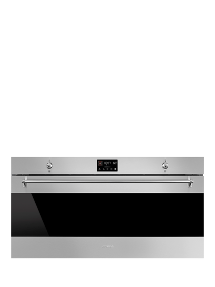 Smeg SFR9302TX Built In Electric Single Oven, Stainless Steel, Stainless Steel