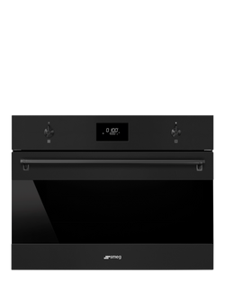 Smeg SO4301M1N Built In Combination Microwave Oven, Matte Black, Matte Black