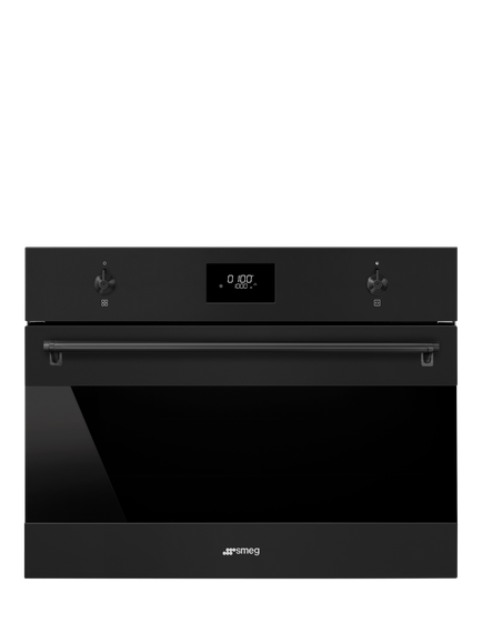 Smeg SO4301M1N Built In Combination Microwave Oven, Matte Black, Matte Black