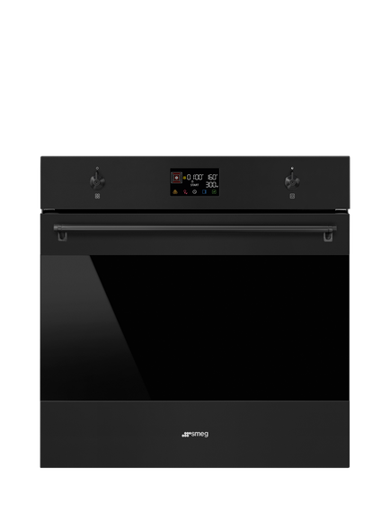 Smeg SO6302M2N Combination Microwave Oven, Matte Black, Matte Black