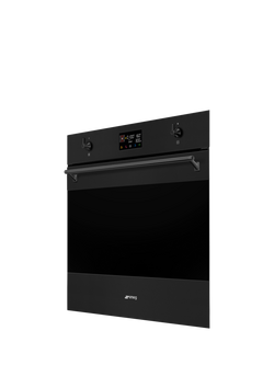 Smeg SO6302M2N Combination Microwave Oven, Matte Black - view 2, Matte Black