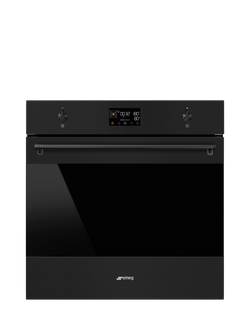 Smeg SOP6302S2PN Built In Electric Single Oven, Matte Black, Matte Black