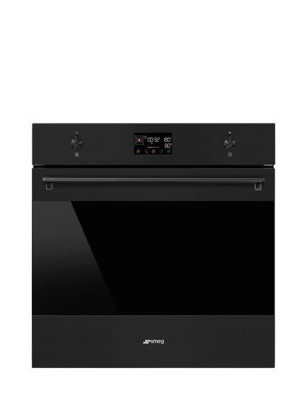 Smeg SOP6302S2PN Built In Electric Single Oven, Matte Black, Matte Black