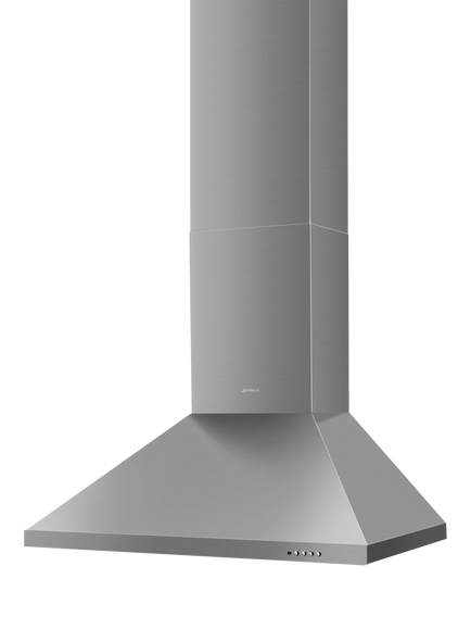 Smeg KD61XE3 60cm Chimney Cooker Hood, Stainless Steel, Stainless Steel