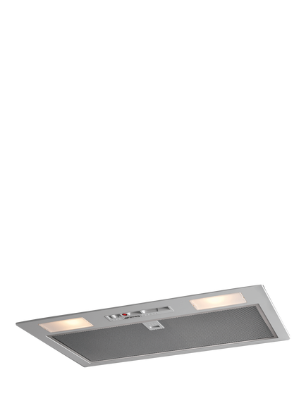 Smeg KI52E3 50cm Integrated Cooker Hood, Silver, Silver