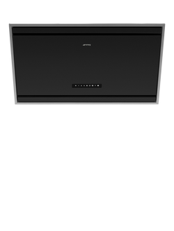 Smeg KV394MB 90cm Wall Cooker Hood, Matte Black, Matte Black