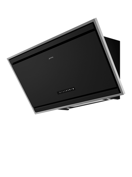 Smeg KV394MB 90cm Wall Cooker Hood, Matte Black - view 2, Matte Black