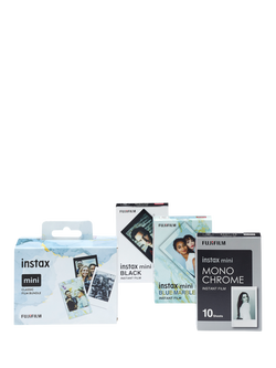Fujifilm instax™ Mini Film, Classic Bundle, 30 Shots, Multi