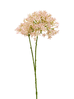 Truly Faux Hydrangea Stem, Blush Pink