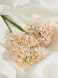Truly Faux Hydrangea Stem, Blush Pink