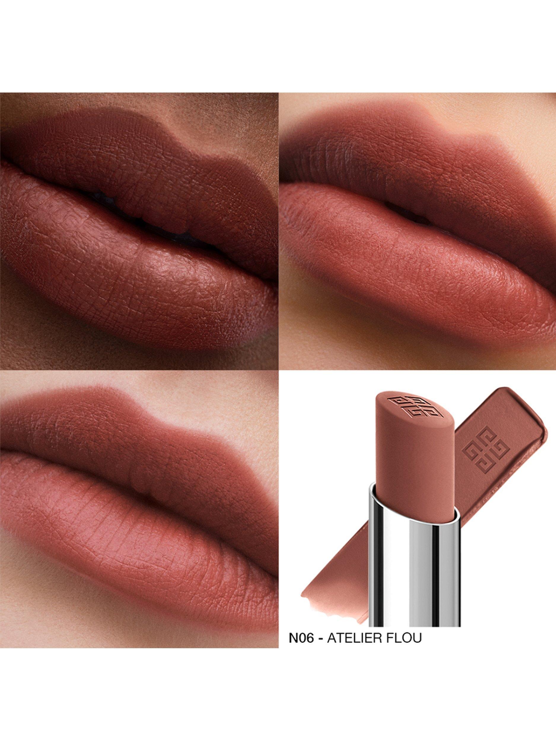Product image 2 of 7, which shows Givenchy Le Rouge Velvet Matte Lipstick, N06 Atelier Flou