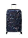 Sara Miller 4-Wheel 77cm Large Suitcase, 82L, Midnight Leopard