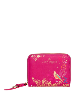 Sara Miller Small Zip Purse, Pink Chelsea, Pink Chelsea
