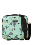 Sara Miller Vanity Case, 17L, Mint Ostrich