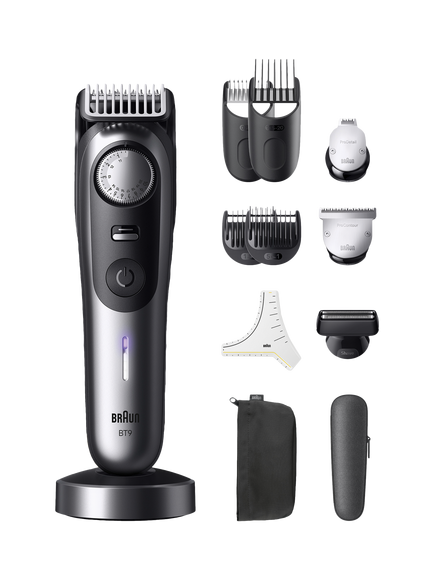 Braun Series 9 Beard Trimmer, Black, Black