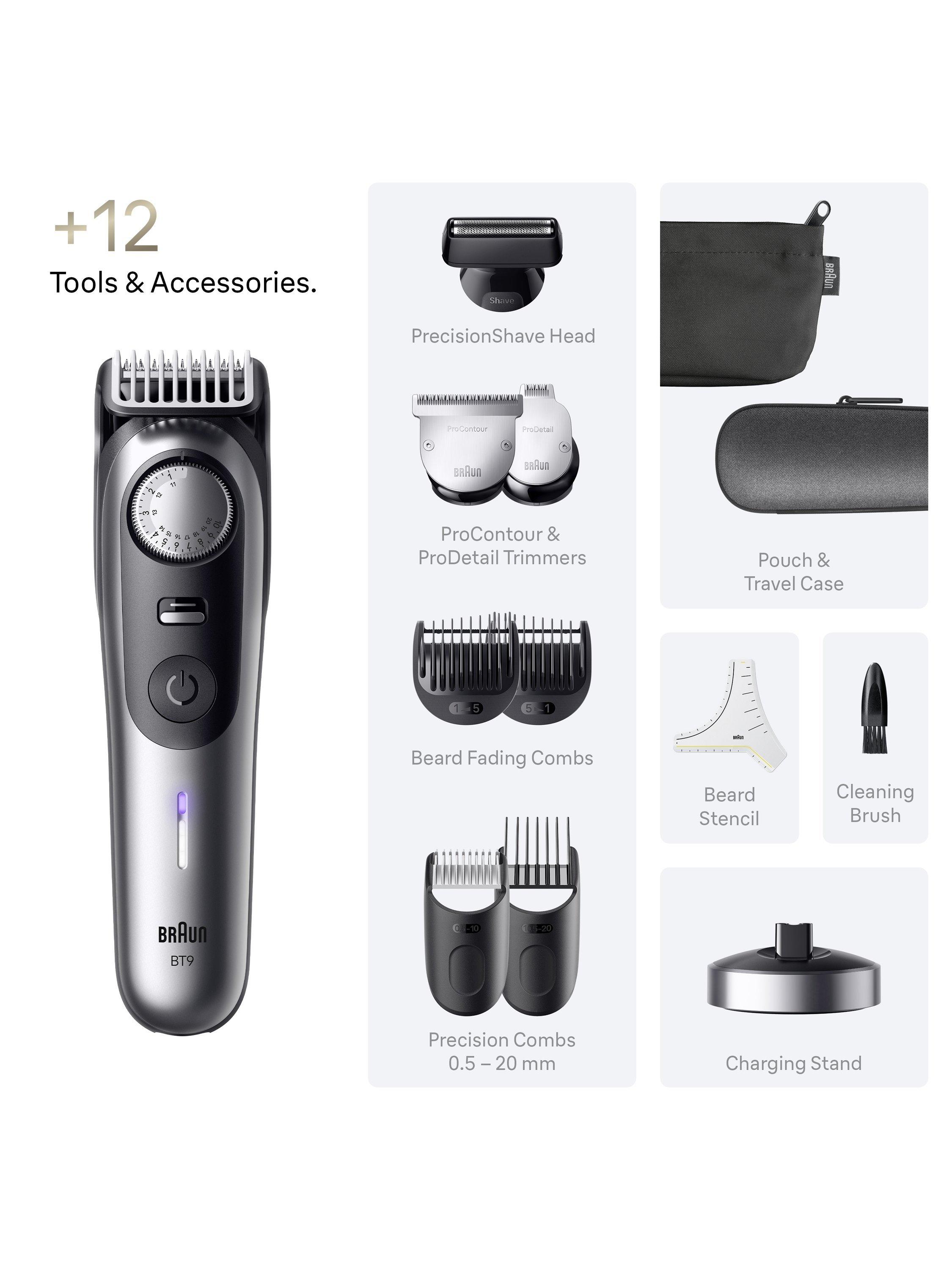 Product image 5 of 8, which shows Braun Series 9 Beard Trimmer, Black