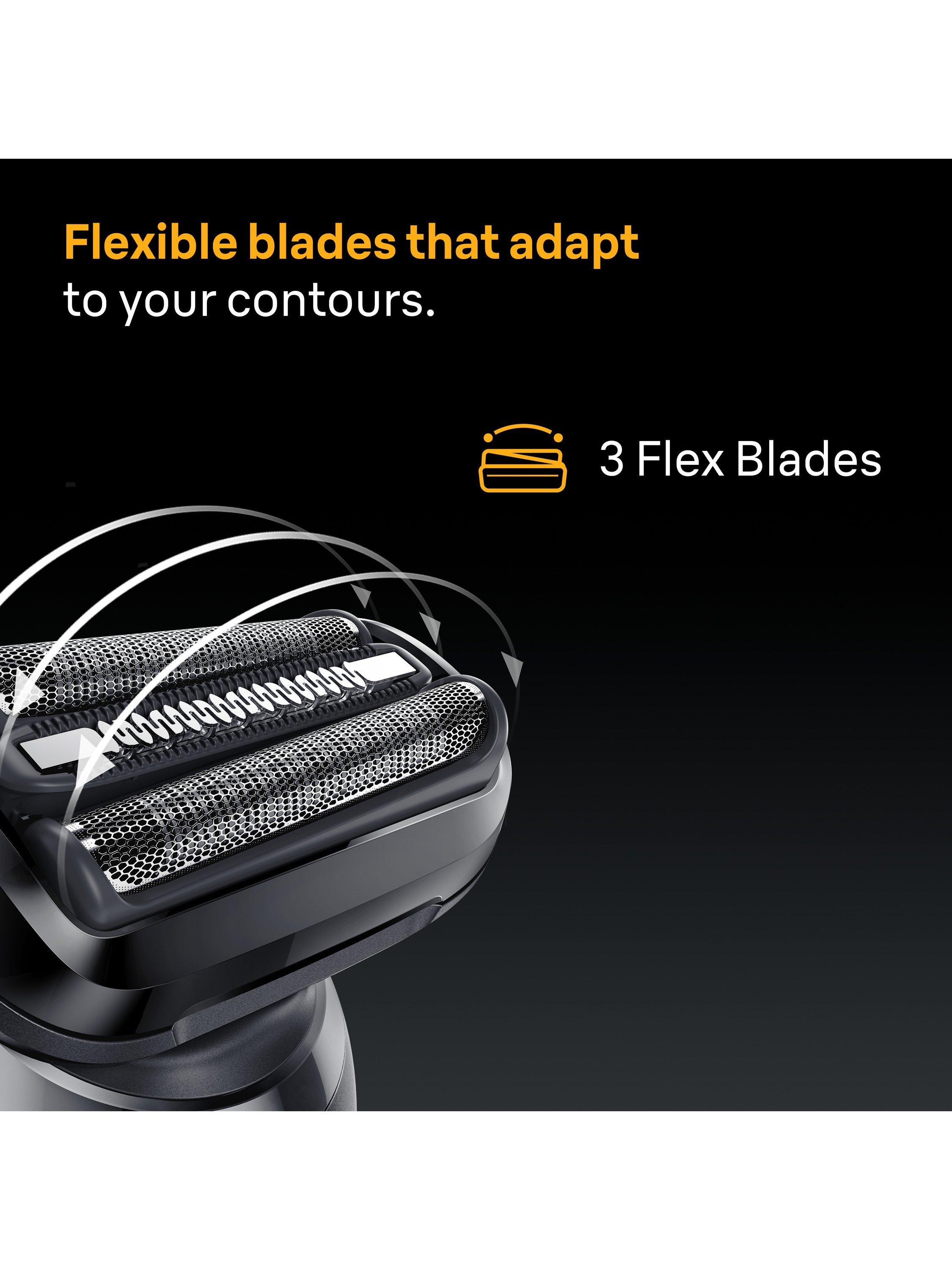 Product image 3 of 7, which shows Braun Series 5 52-A1000s Electric Shaver, Black