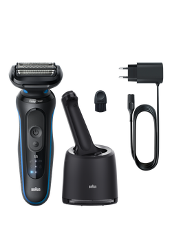 Braun Series 5 52-B7000cc Shaver, Black, Black