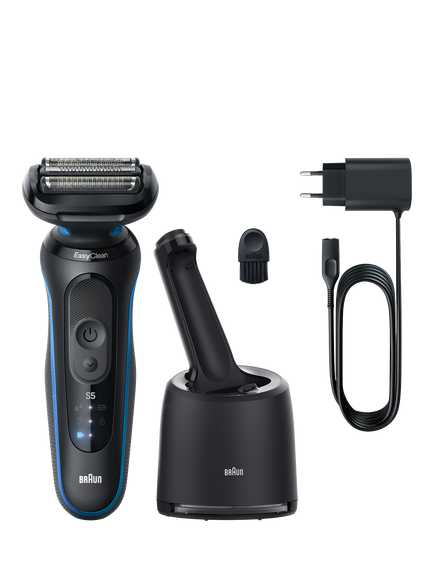Braun Series 5 52-B7000cc Shaver, Black, Black