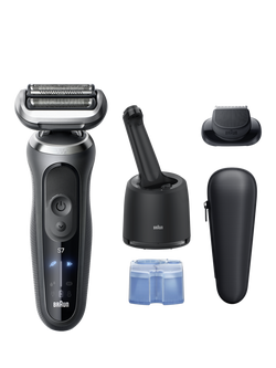 Braun Series 7 72-G7200cc Electric Shaver, Black, Black