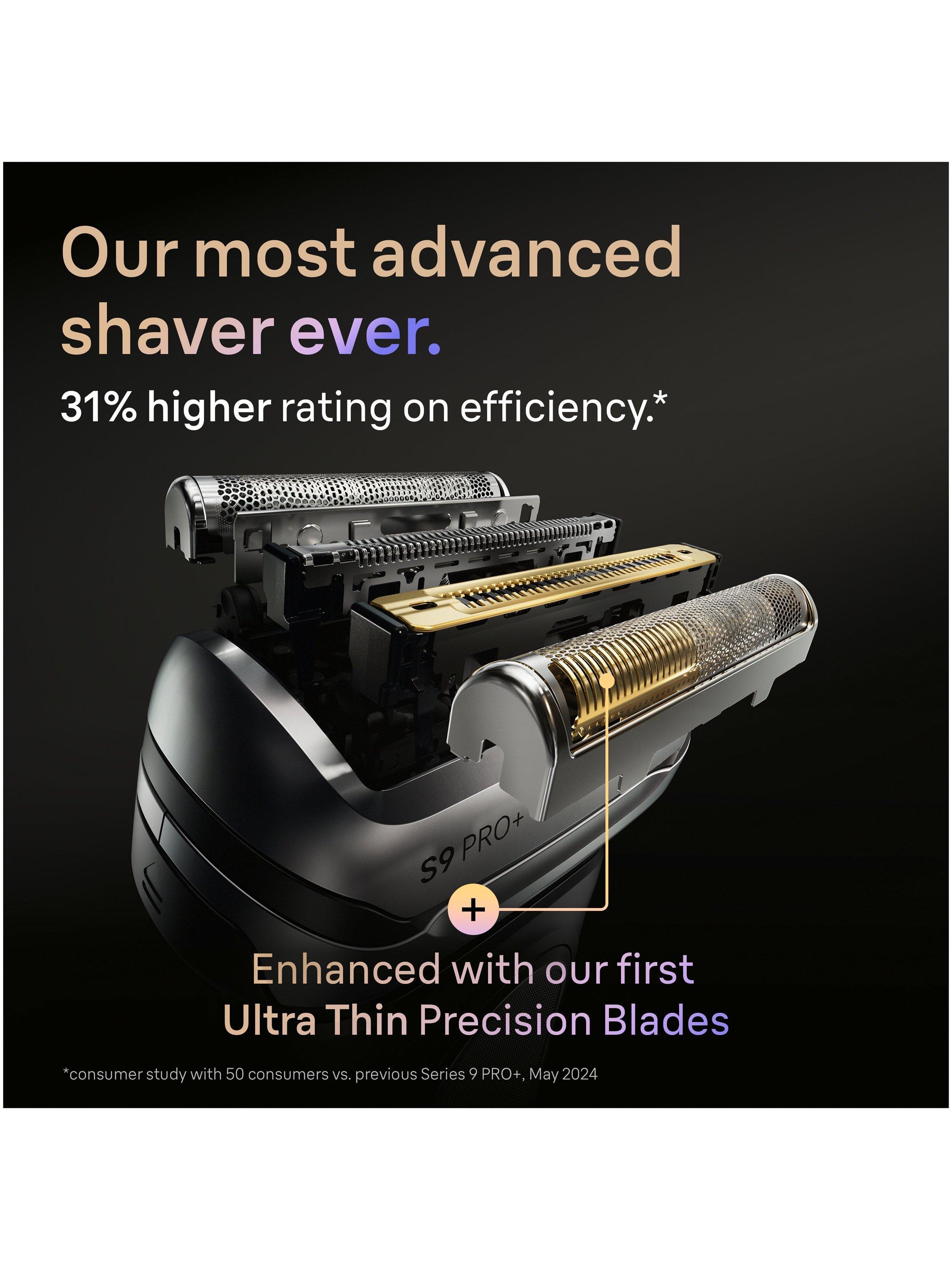 Product image 5 of 9, which shows Braun Series 9 PRO+ 9610s Shaver, Black