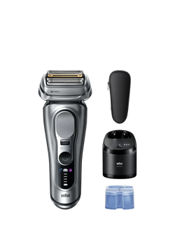 Braun Series 9 PRO+ 9667cc Shaver, Black, Black