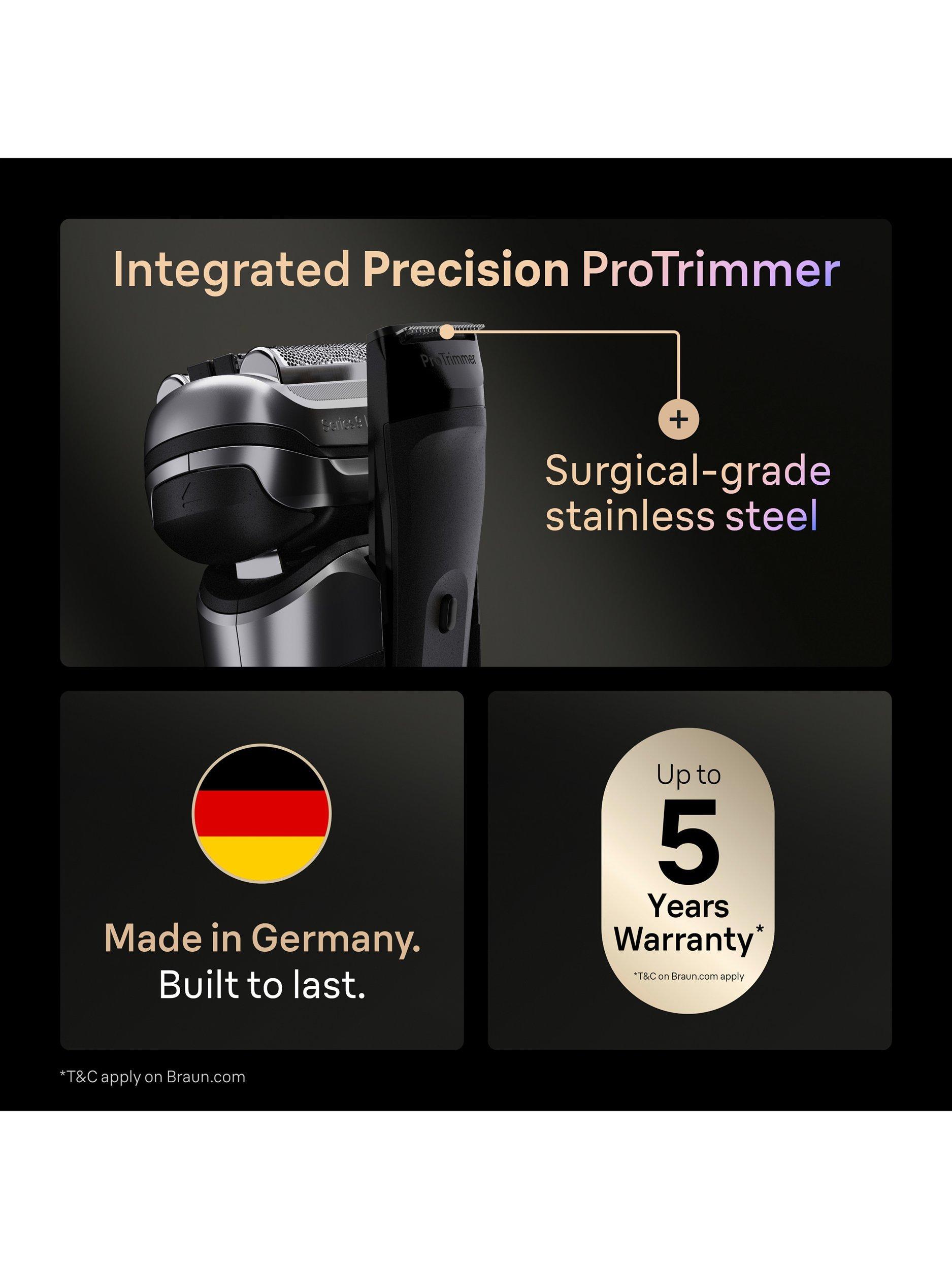 Product image 6 of 8, which shows Braun Series 9 PRO+ 9667cc Shaver, Black