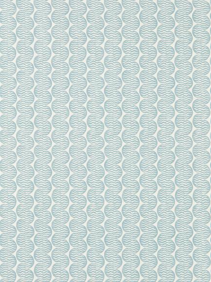 Scion Raft Stripe Wallpaper, Coast Blue