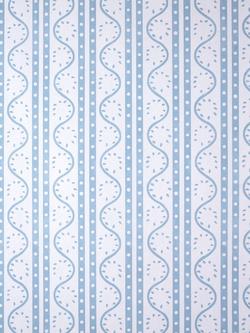 Scion Split Pea Wallpaper, Coast Blue